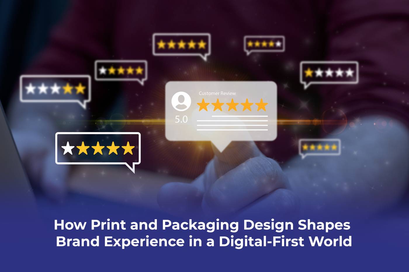 Eco-friendly packaging design using recycled materials, showing sustainability trends in modern packaging design.