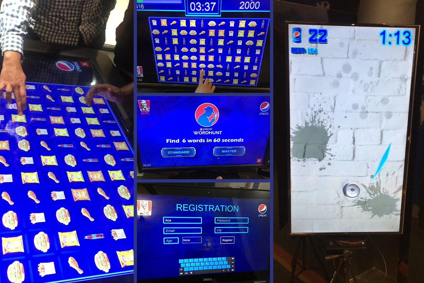 Game design and interactive digital experience developed for PepsiCo by Proton Effect